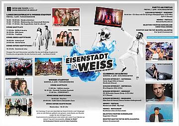 "Eisenstadt in Weiß" - das ganze Programm 